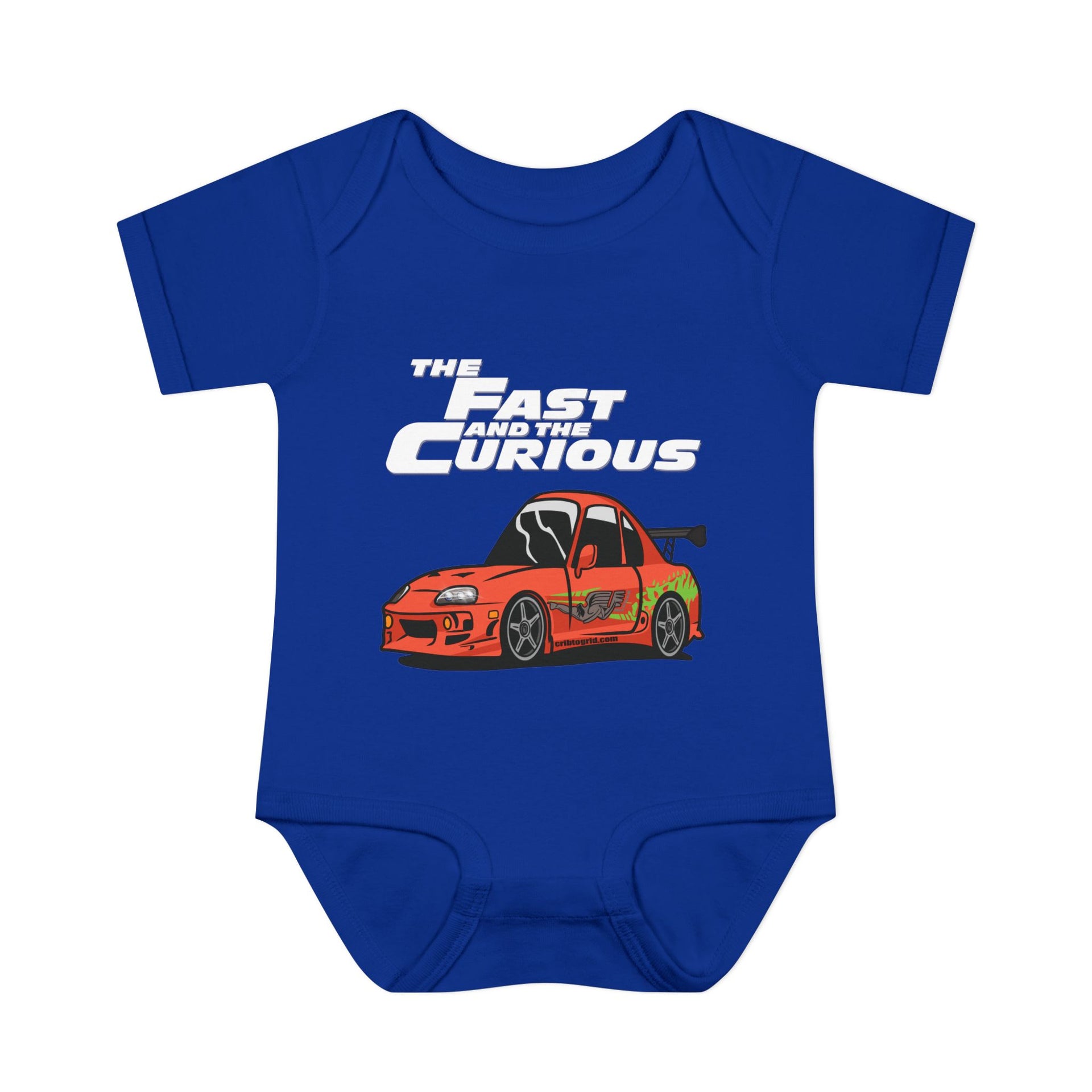 "The Fast and the Curious" - MKIV Supra Infant Bodysuit