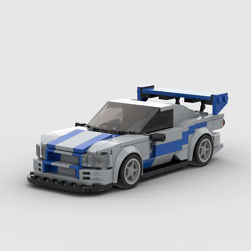 F&F R34 Skyline GT-R Building Blocks